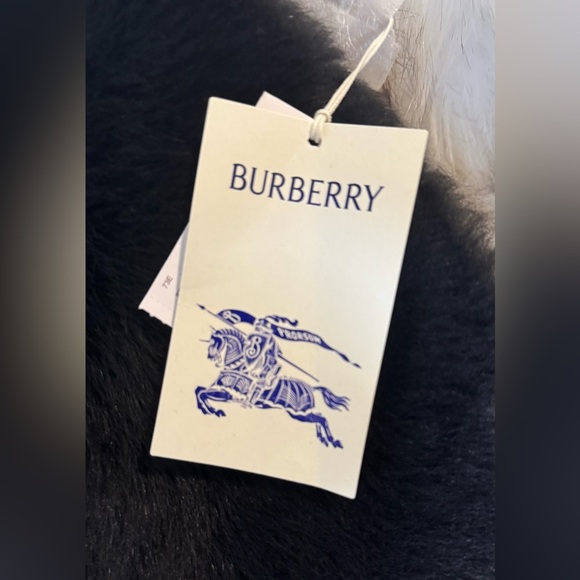 SOLD
BURBERRY Large Black leather/Fur Shoulder bag silver hardware - Picture 13 of 14